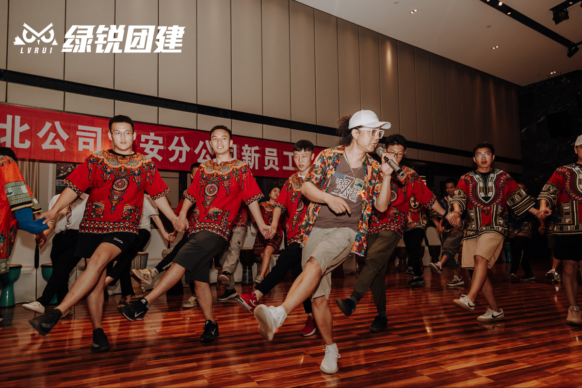 中建四局西安分公司--非洲鼓音乐团建