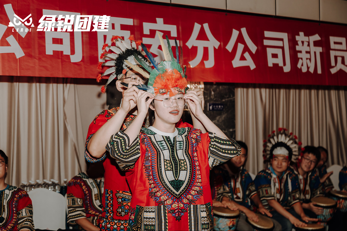 中建四局西安分公司--非洲鼓音乐团建