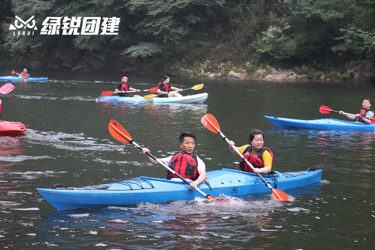 西安全志科技--水上皮划艇团建活动