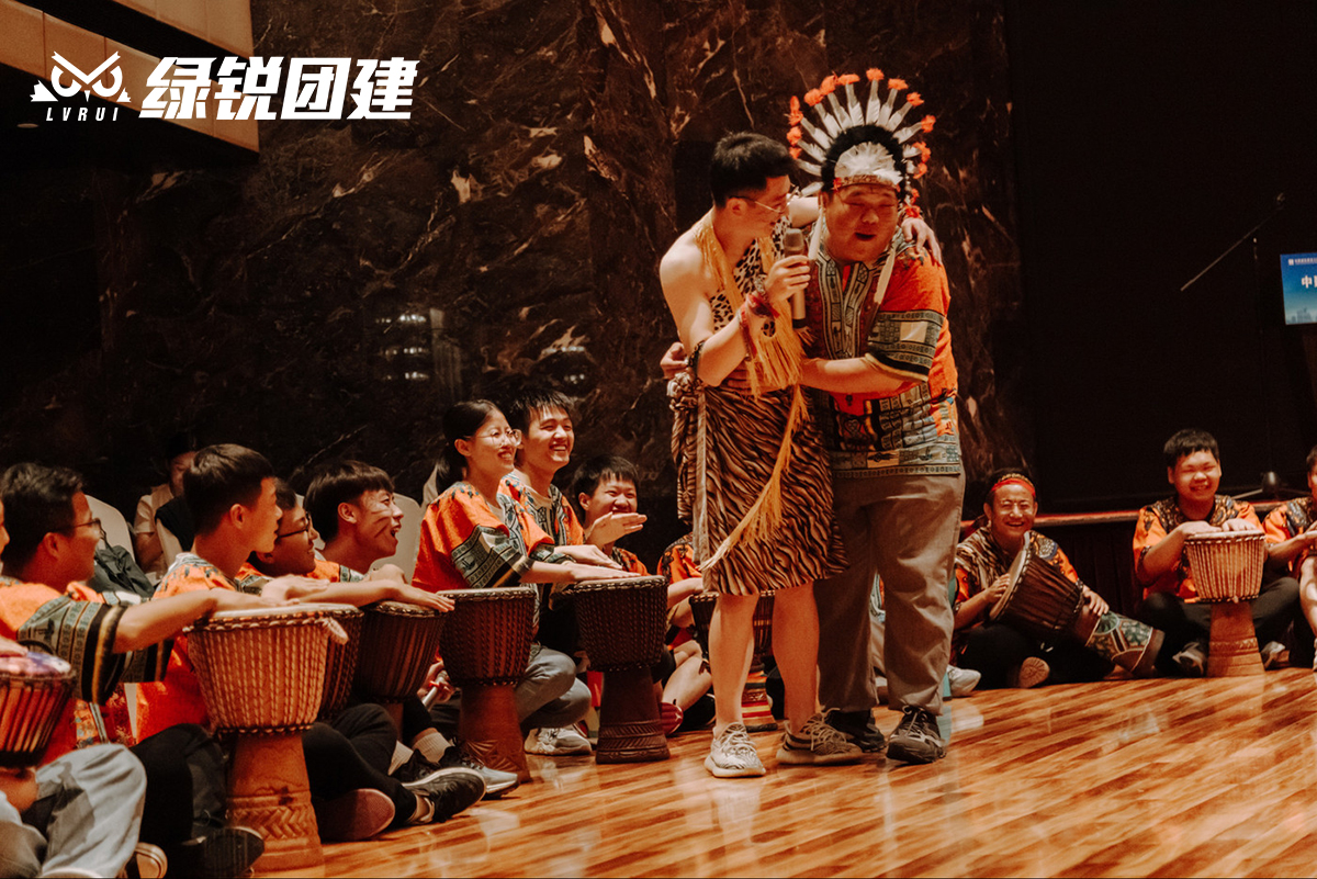 中建四局西安分公司--非洲鼓音乐团建