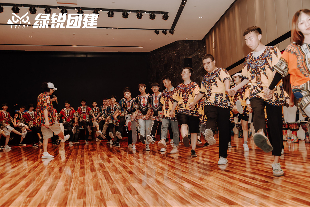 中建四局西安分公司--非洲鼓音乐团建
