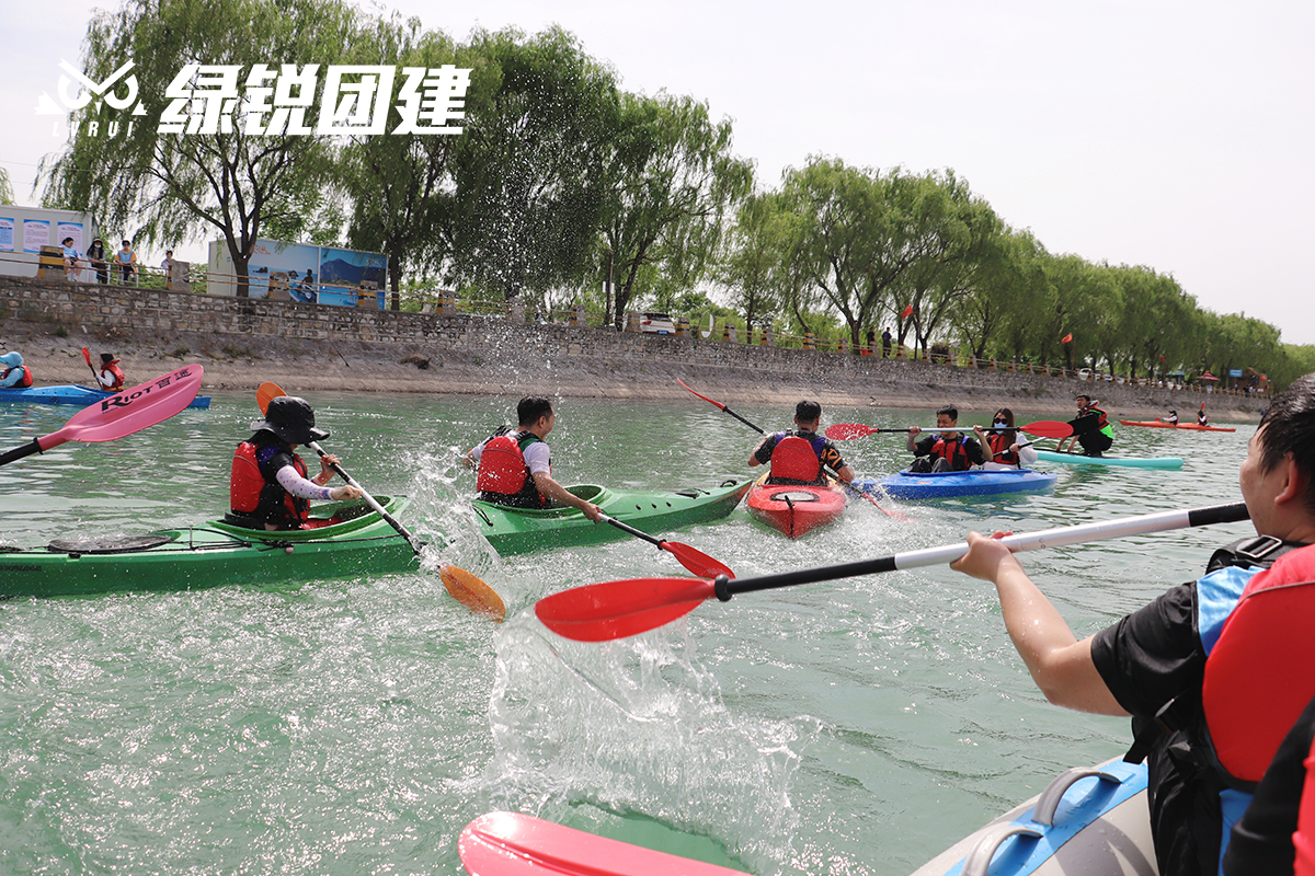 CoCo都可西安东区--水上皮划艇团建