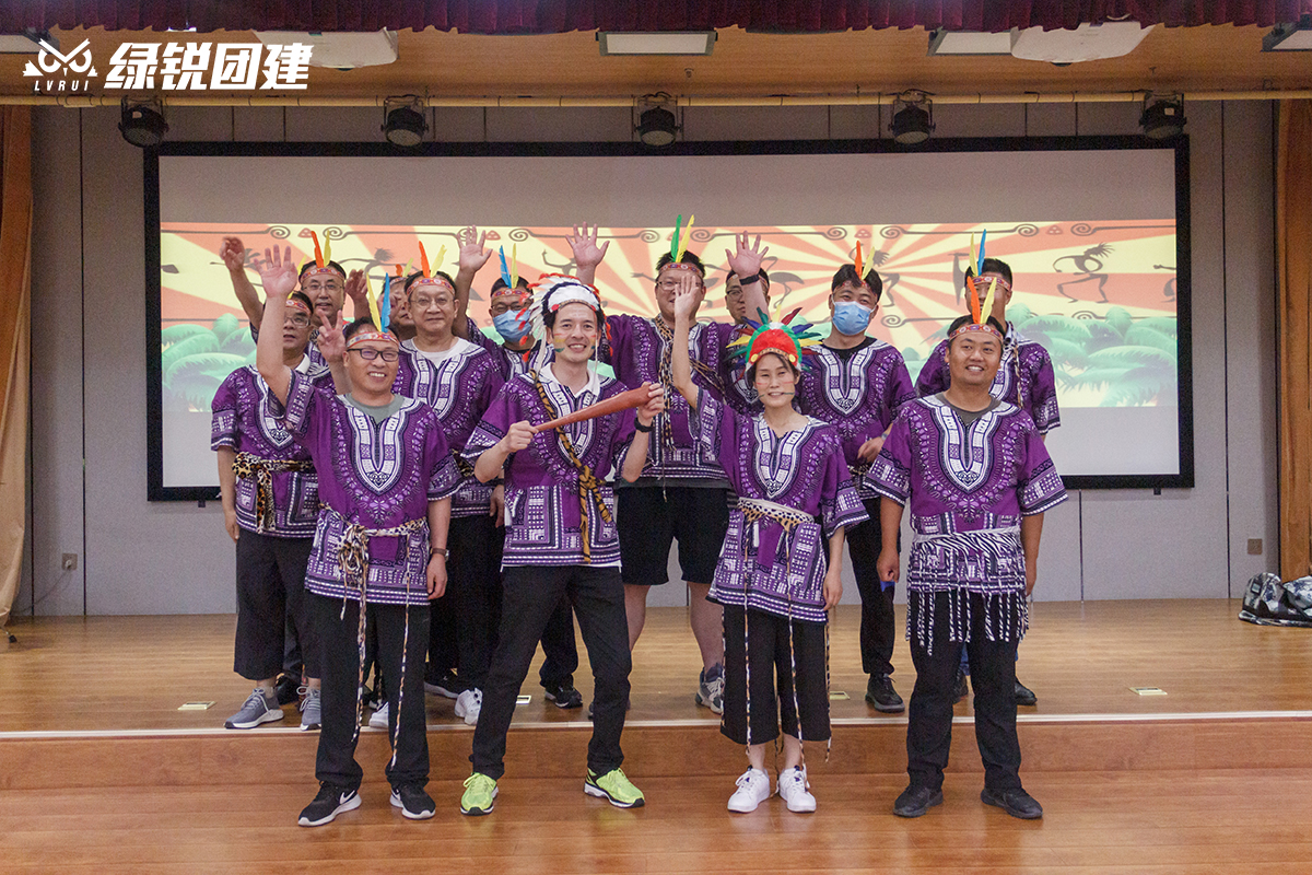中铁宝桥--室内非洲鼓音乐主题团建