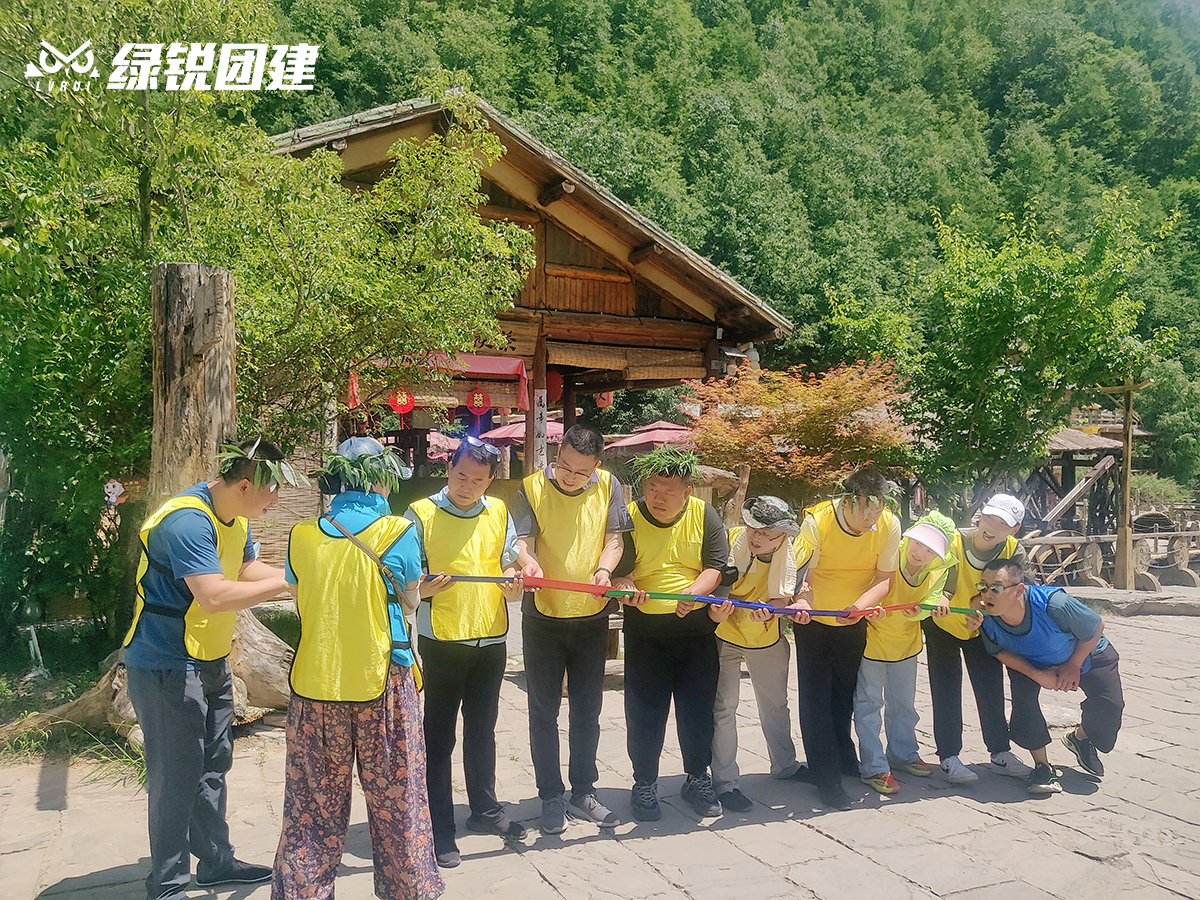 阳光装饰--牛背梁团建拓展活动