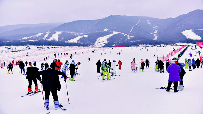 宝鸡太白县--鳌山滑雪场