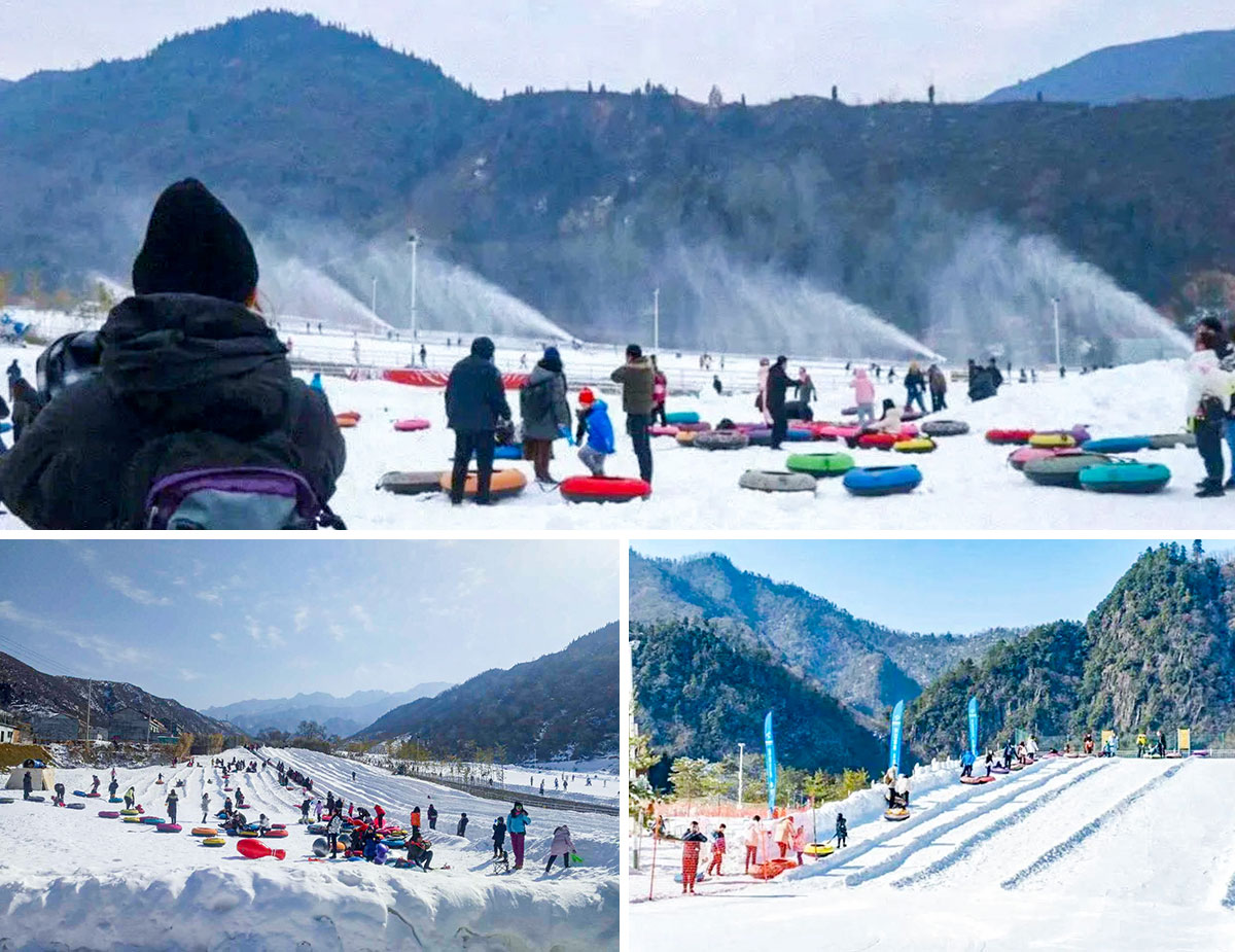 冬日团建-竹林畔滑雪+汤峪温泉团建